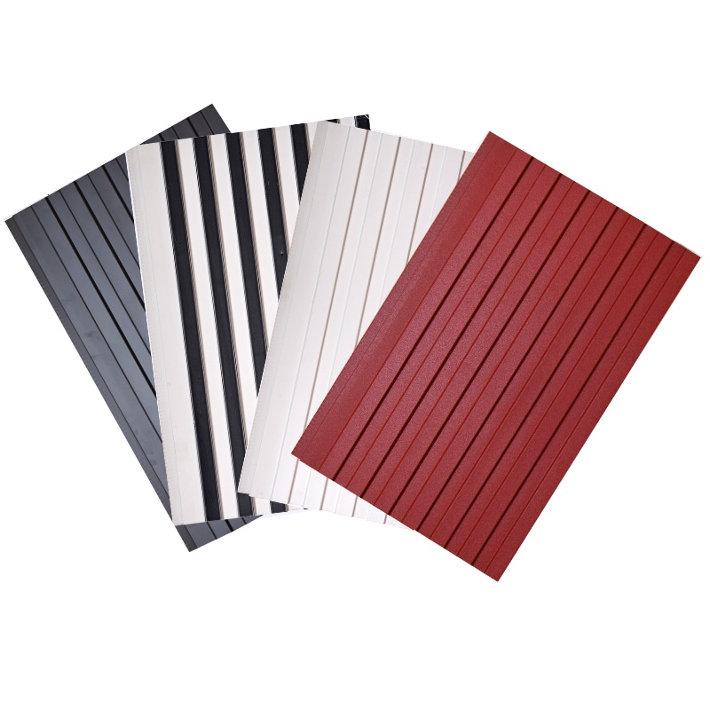 Lath Texture Stylish Metal Carved Insulation Board for Home Office Applications