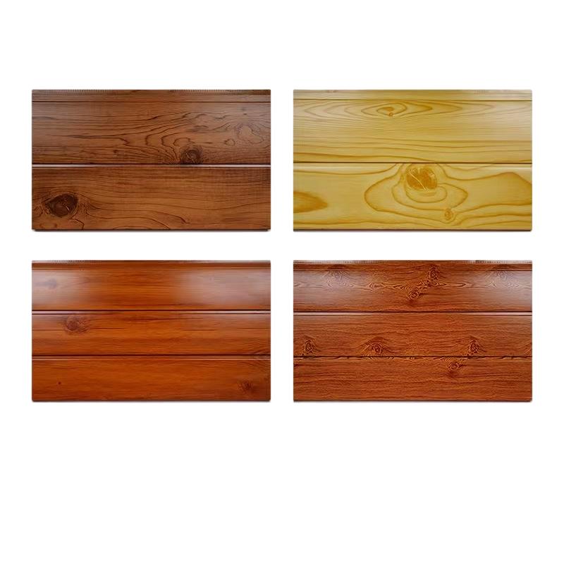 Wood Texture Composite Steel Roofing Panels to Elevate Home Office Design Insulated Wall Panel