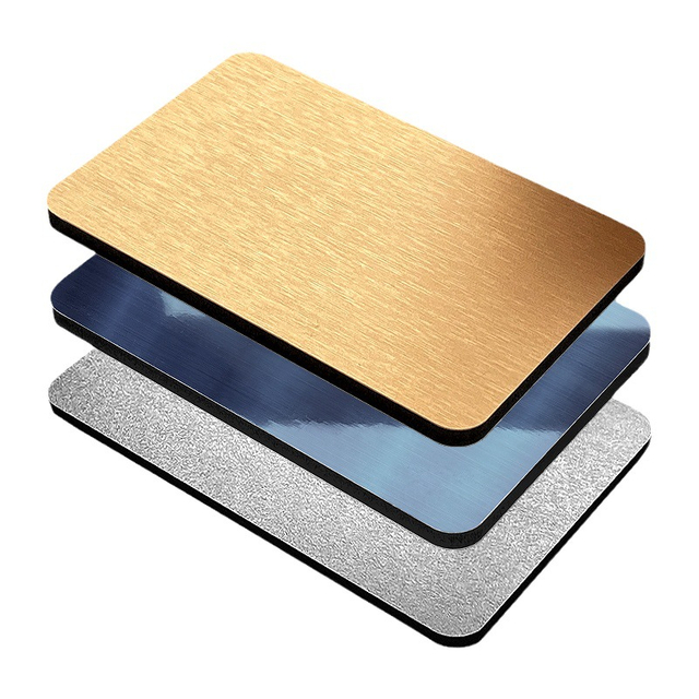 4.5mm Metallic Texture Fireproof and Waterproof Decorative Interior Wall Panels for Ultimate Safety 