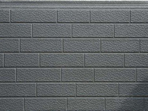 Brick Texture Modern Composite Exterior Siding for Villa Home Renovation Projects Steel Structure Board