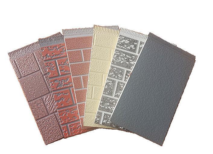  Brick Texture Fireproofing Heat Preservation Self-Build Houses Exterior Wall Reconstruction Sandwich Panel