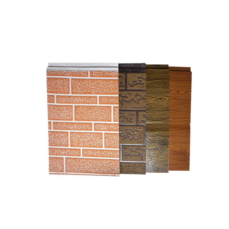 Brick Texture Composite Steel Panel Steel Insulation Sandwich Panel