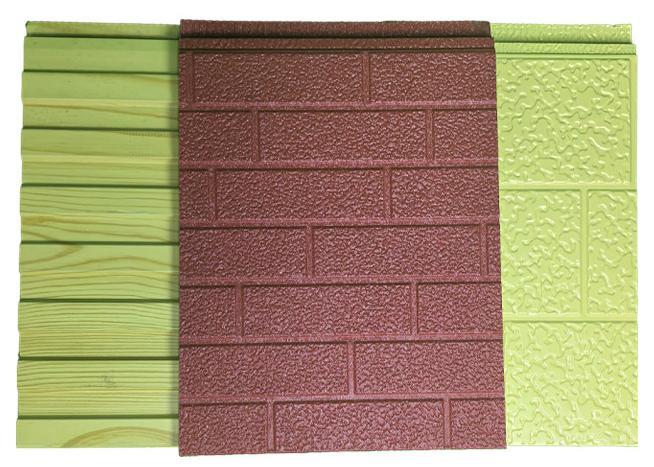 Brick Texture Steel Structure Board for Durable Warehouse Insulation Needs Metal Exterior Siding 