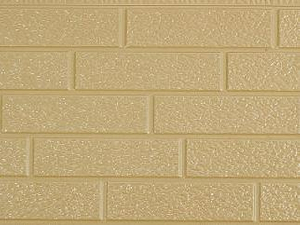 Brick Texture Metal Sandwich Panel Design Carved Wall Panels