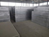 Prefabricated large-span concrete grid plate