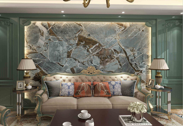 Marble Texture Elegant UV Wall Panels for Contemporary Bathroom Wall Solutions