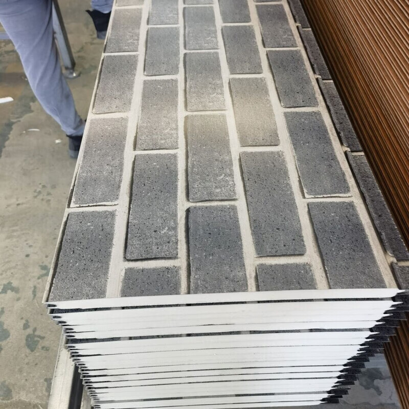 Wood Texture Exterior Facade Insulation Board Durable Insulation Panels