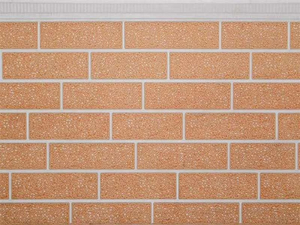 Brick Texture Metal Carved Panel Exterior Siding Board Sandwich Panel