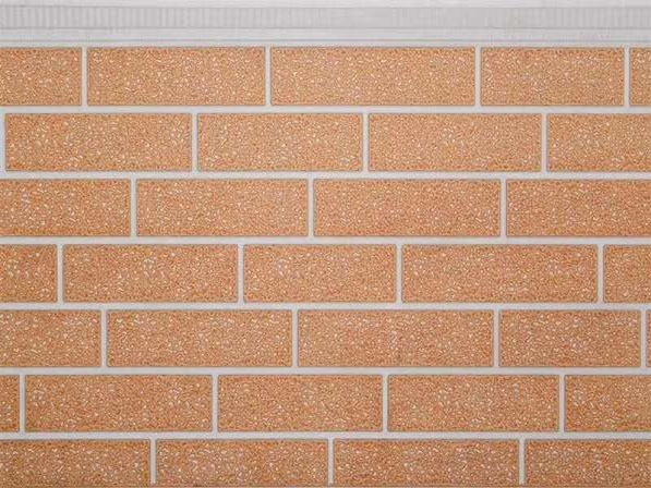 Brick Texture Metal Carved Panel Exterior Siding Board Sandwich Panel