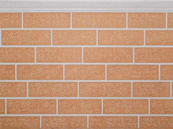 Brick Texture Metal Carved Panel Exterior Siding Board Sandwich Panel