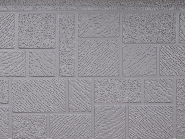 Brick Texture Modern House and Booth Construction Material Sandwich Panel