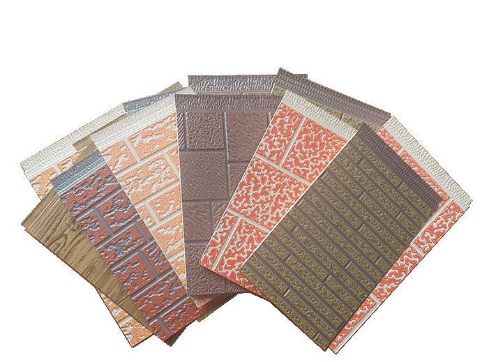  Brick Texture Fireproofing Heat Preservation Self-Build Houses Exterior Wall Reconstruction Sandwich Panel