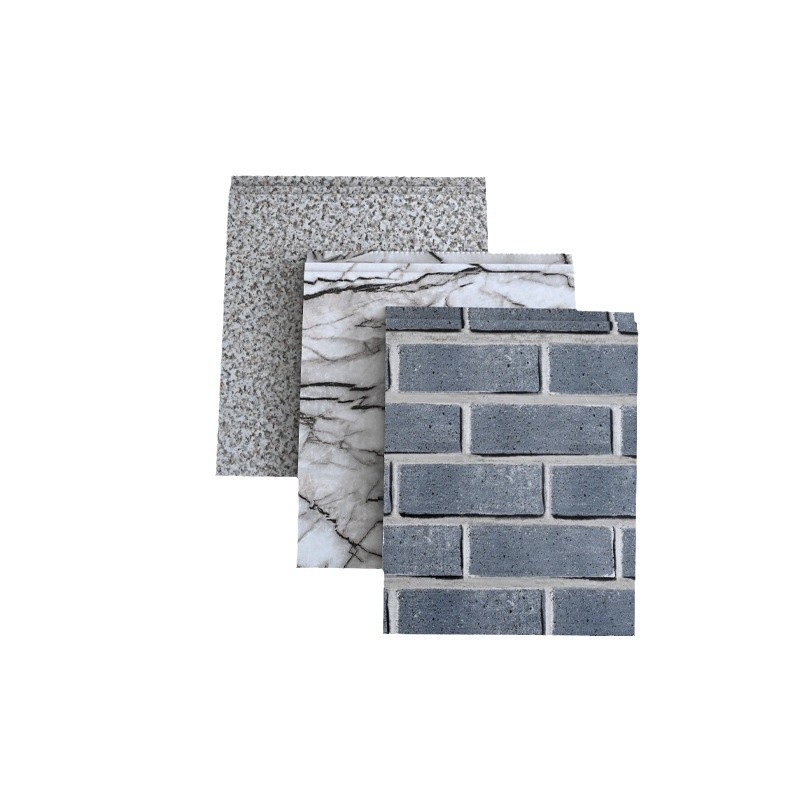 Brick Texture Composite Steel Panel Steel Insulation Sandwich Panel