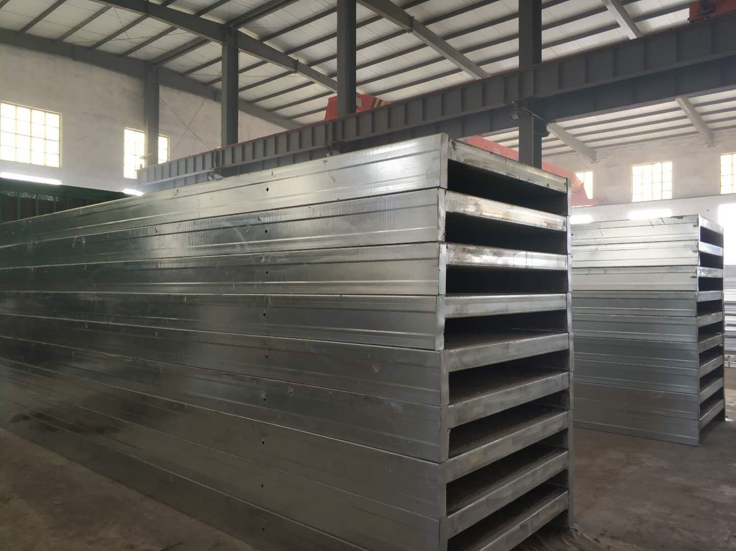 Class A fire-resistant prefabricated steel frame concrete slab