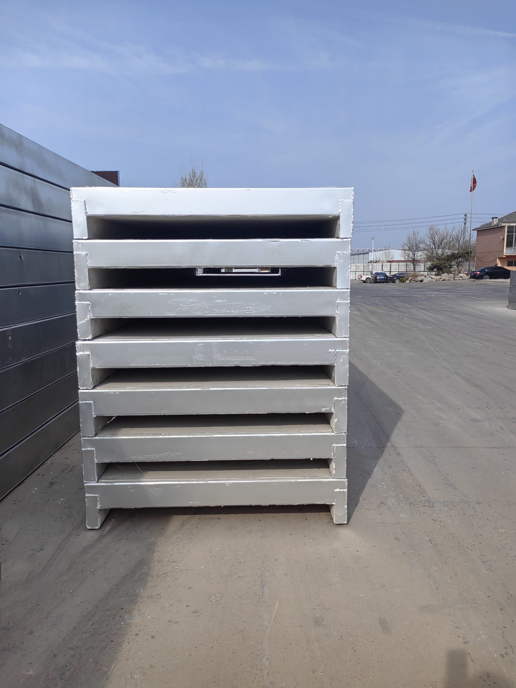 Precast concrete Power plant trestle slab