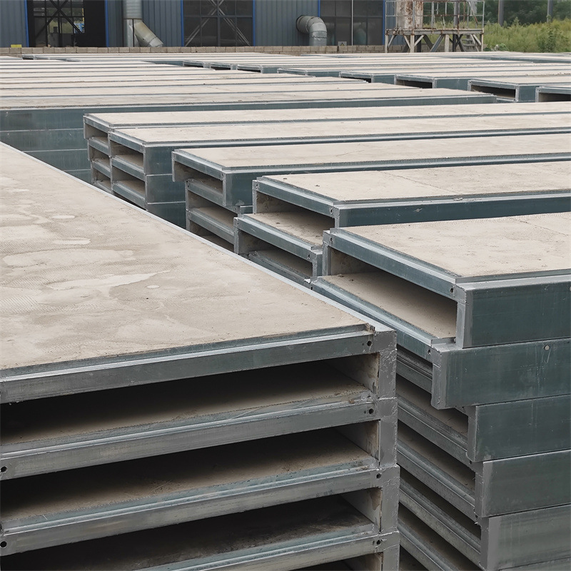 School prefabricated steel frame concrete slab