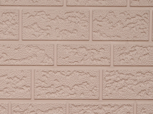 Brick Texture Efficient Metal Walling Insulation Panels for Contemporary Home Designs Panels