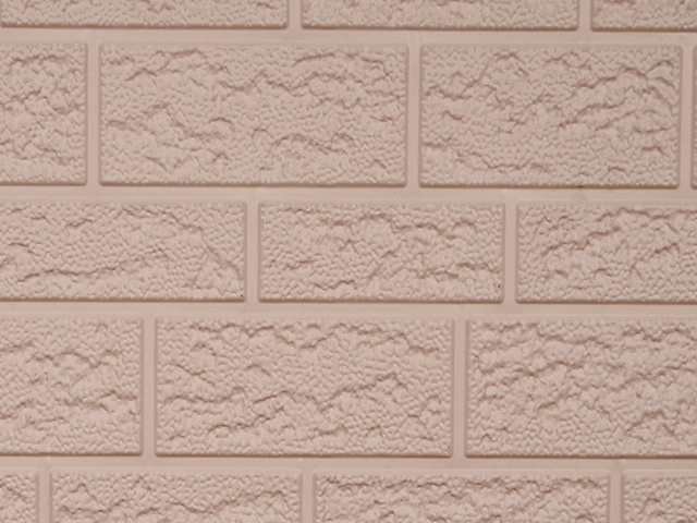 Brick Texture Efficient Metal Walling Insulation Panels for Contemporary Home Designs Panels