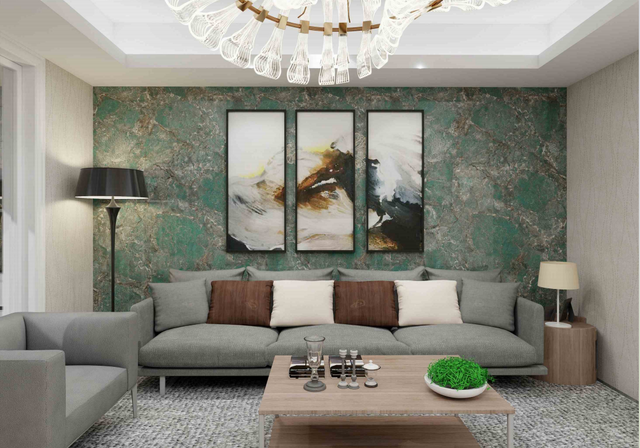 Marble Texture Customizable UV Wall Panels for Trendy Bathroom Styles