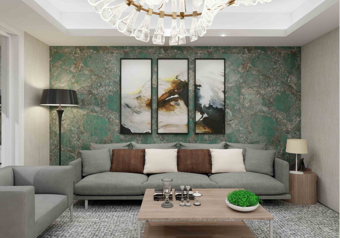 Marble Texture Customizable UV Wall Panels for Trendy Bathroom Styles