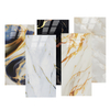 Marble Texture Customizable UV Wall Panels for Trendy Bathroom Styles