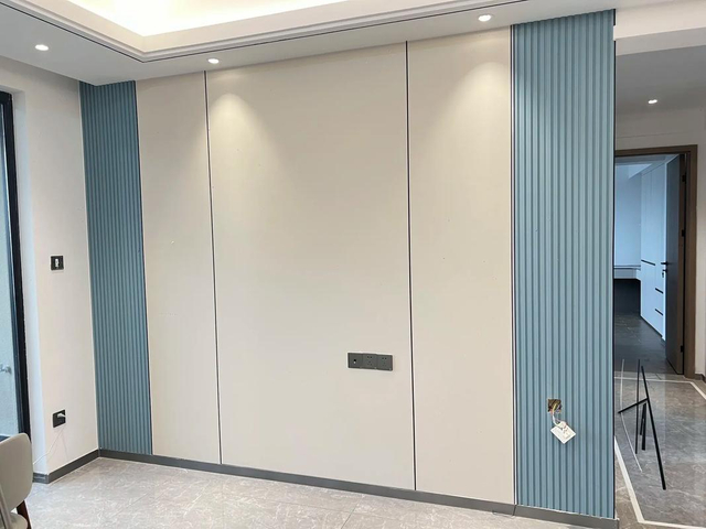 Mold Resistant - Fireproof Luxury Hotel Coextrusion WPC Wall Panel