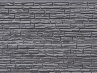 Long stone Thermal insulation exterior wall decoration integrated metal carved board