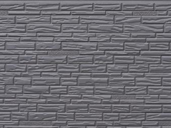 Long stone Thermal insulation exterior wall decoration integrated metal carved board