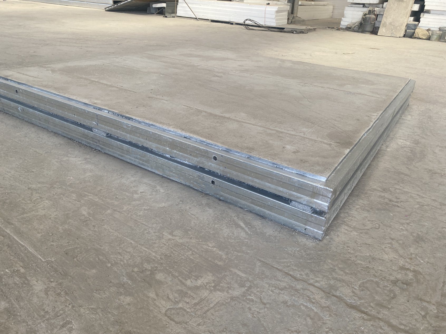 Hospital prefabricated steel frame Explosion-proof pressure relief plate