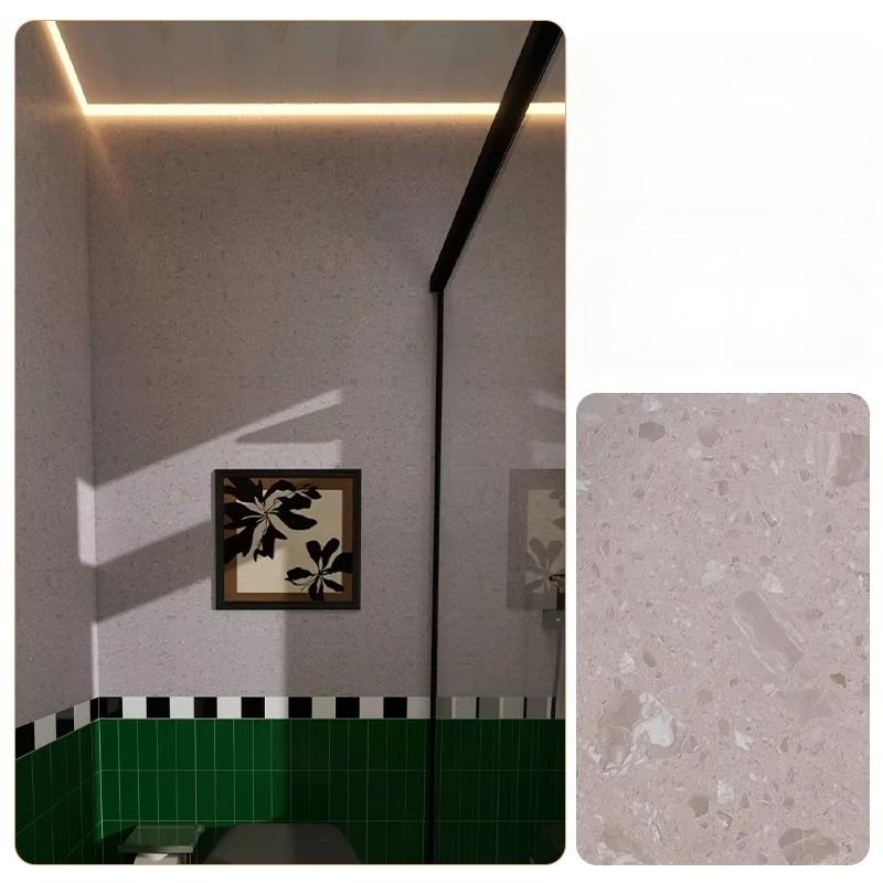 4mm Flat Texture Durable Fireproof Spc Wall Panels for Long-Lasting Bathroom Surfaces