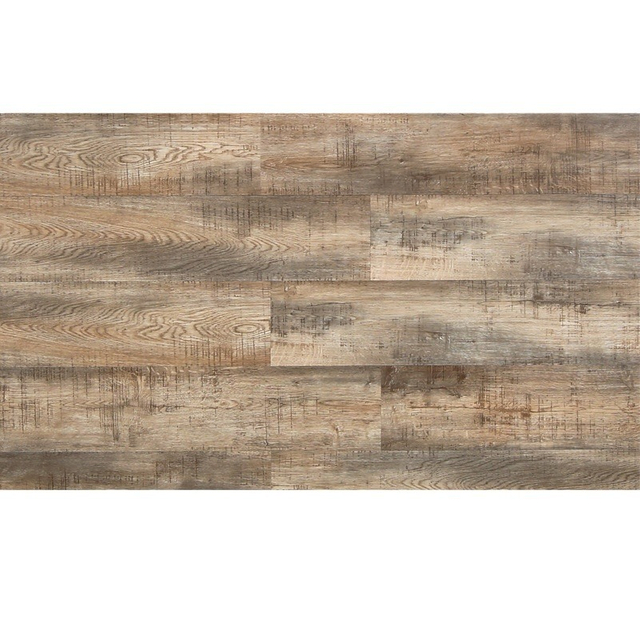 Luxury Waterproof Spc Vinyl Flooring Planks with Natural Wood Grain Texture