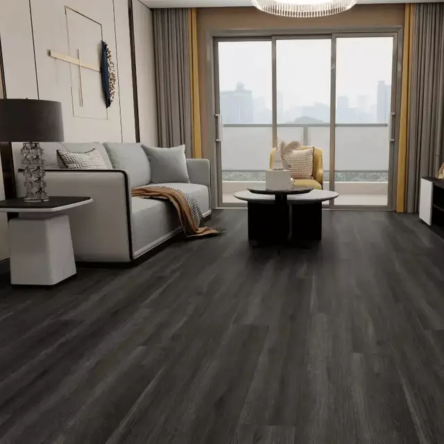 Nordic Best-Selling Waterproof, Moisture-Proof, and Anti-Skid Spc Wood Grain Flooring
