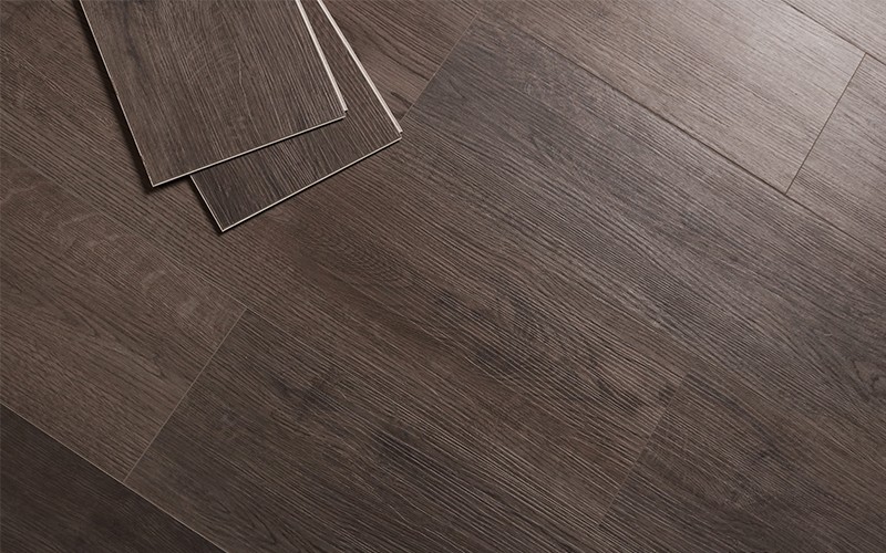 Walnut wood RXPE Pad SPC Flooring Co-extruded Board No Cracking Mute