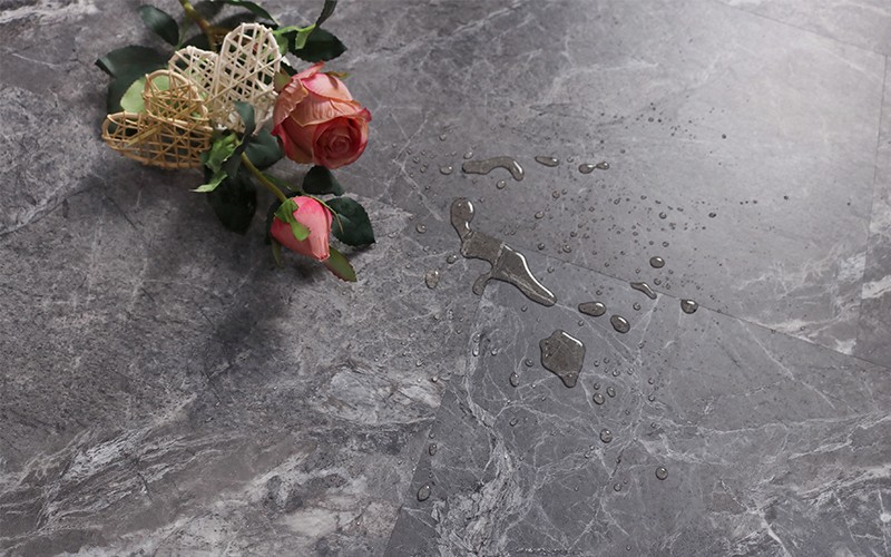 4mm/5mm SPC Flooring, Embossed Flame-retardant Office Building