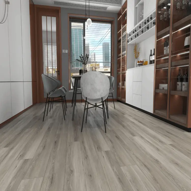 Bestselling High-End Waterproof, Moisture-Proof, and Anti-Skid Spc Wood Grain Flooring