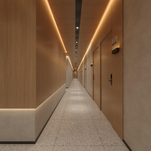 Moisture-Proof PVC Wall Panels for Shopping Malls and Clinics
