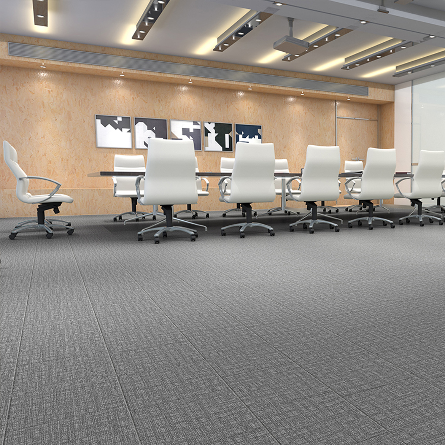 Fade Resistant Building Material Oak Indoor Laminate Engineered Wood Plastic Parquet Spc Wooden Vinyl Flooring Classic Collection for Offices/Dining Room