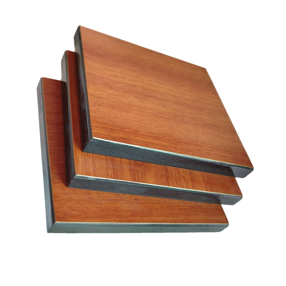 HPL Wood Panel Bathroom Partition Compact Laminate Board