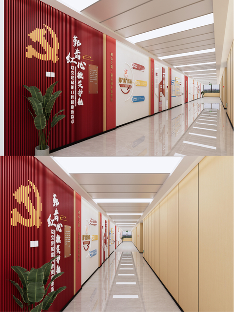 Moisture-Proof PVC Wall Panels for Shopping Malls and Clinics