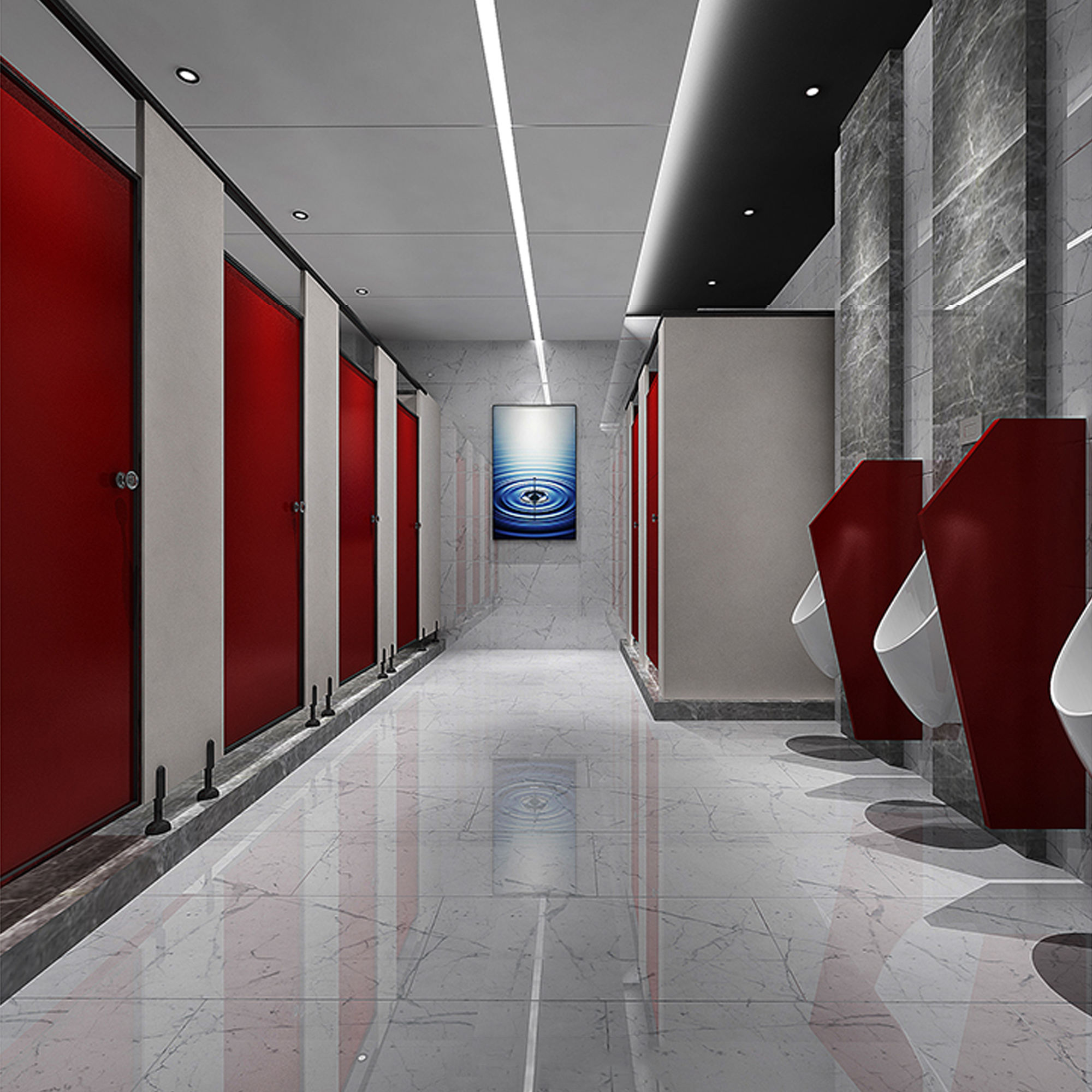 Durable PVC Wall Panels for Schools Hospitals and Shopping Malls
