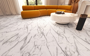 Decorative Skin-like Easy-to-clean Wall Panels TV Background Marble Pattern Wall Renovation